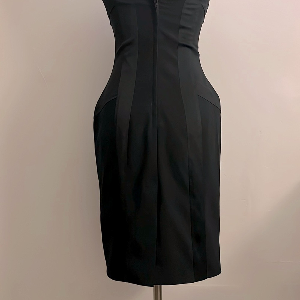 Black Tube Midi Dress - Picture 3 of 3